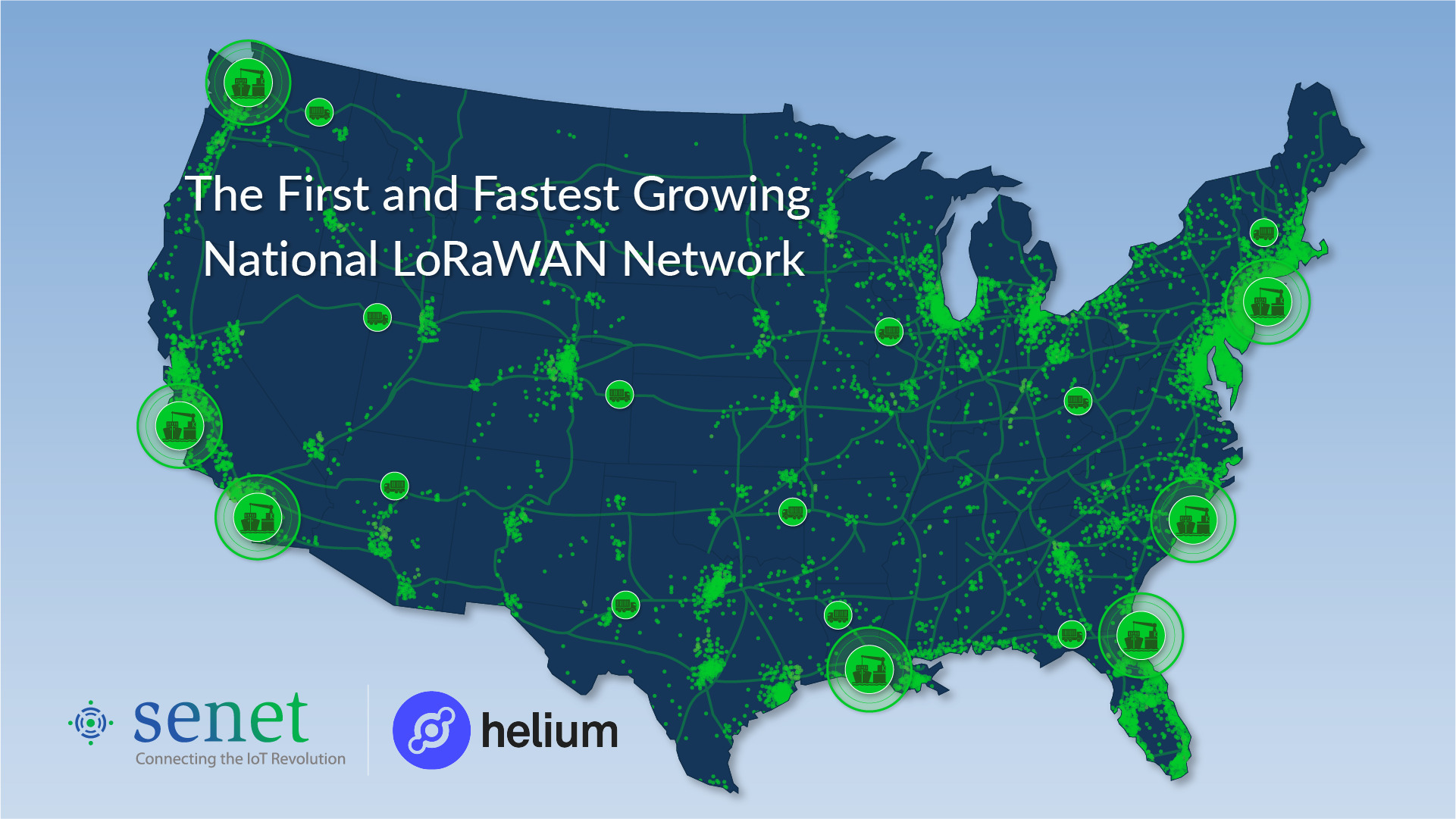 Helium Mobile hotspot density map across the United States in 2025 showing network coverage and expansion